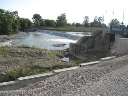 малая ГЭС "Кировская",Чеченская Республика. Водозаборный узел
